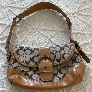 Coach Tan and Brown Women's Bag